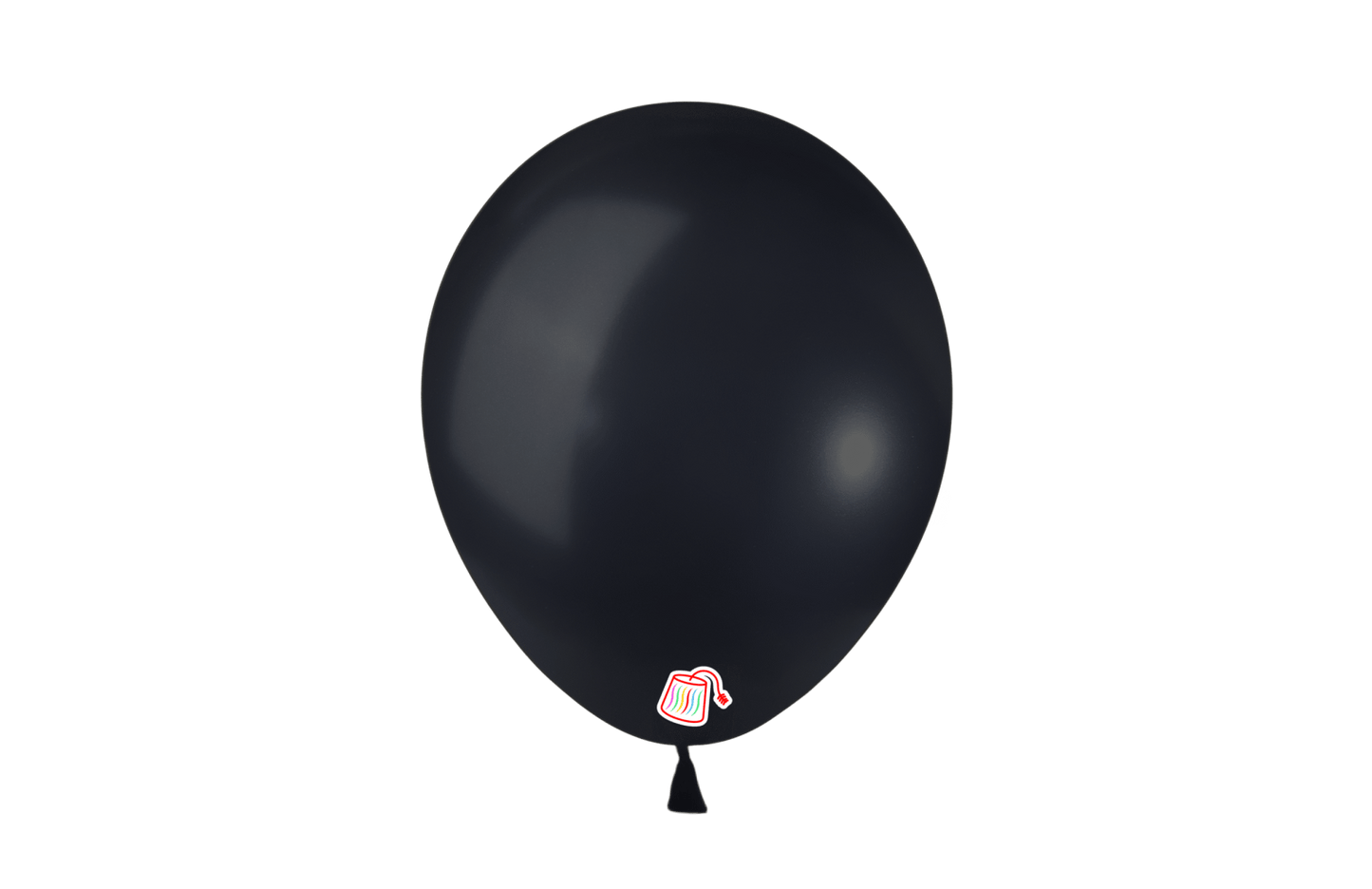 Latex Balloon 12" Pearl Black (x25u)