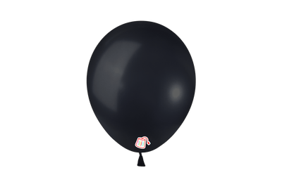 Latex Balloon 12" Pearl Black (x25u)