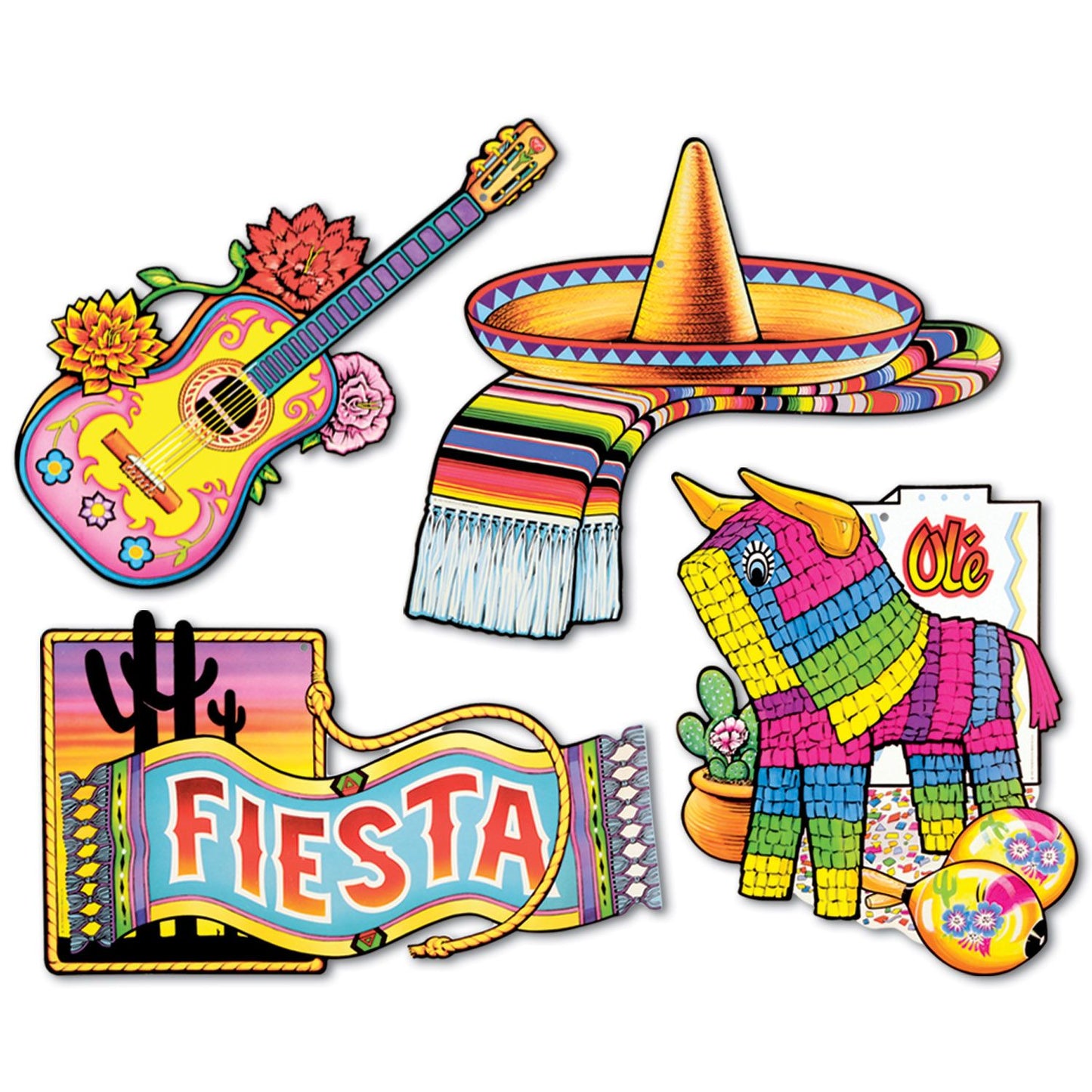 Cutouts Fiesta Mexico (x4u)