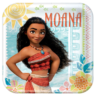 Moana 9" Square Plates