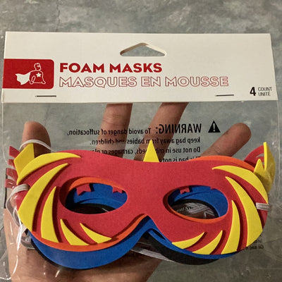 SuperHero Party FoamMask