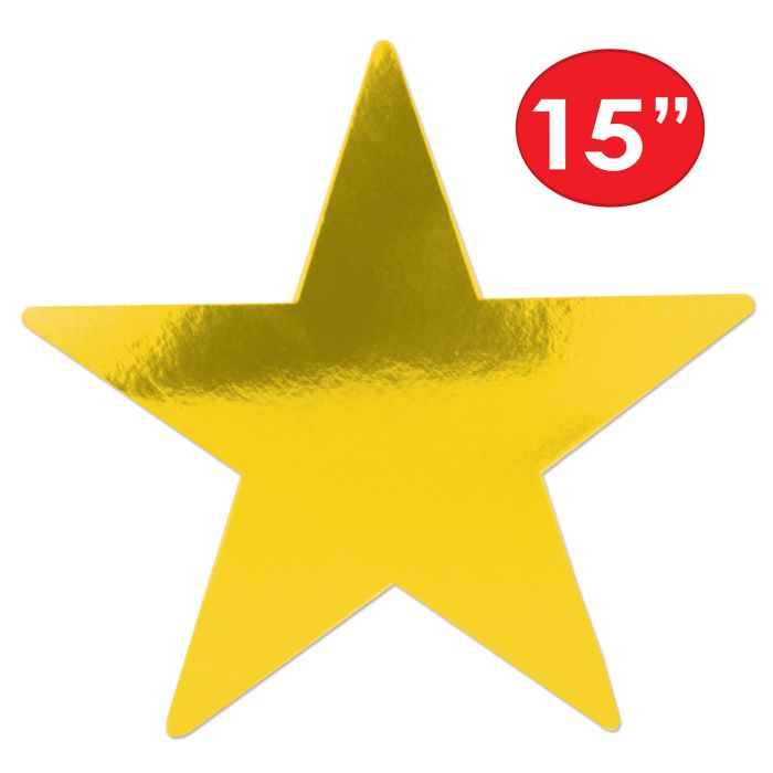 Foil Star Cutout