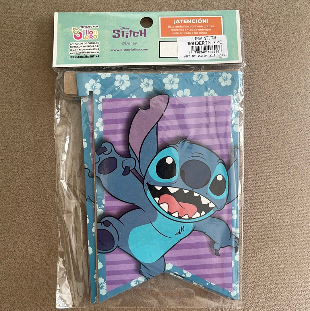 Banderin Stitch x Unidad