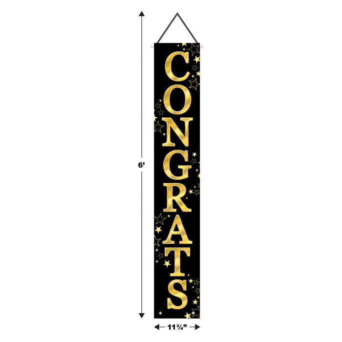 Congrats Grad Fabric Door Panel Set