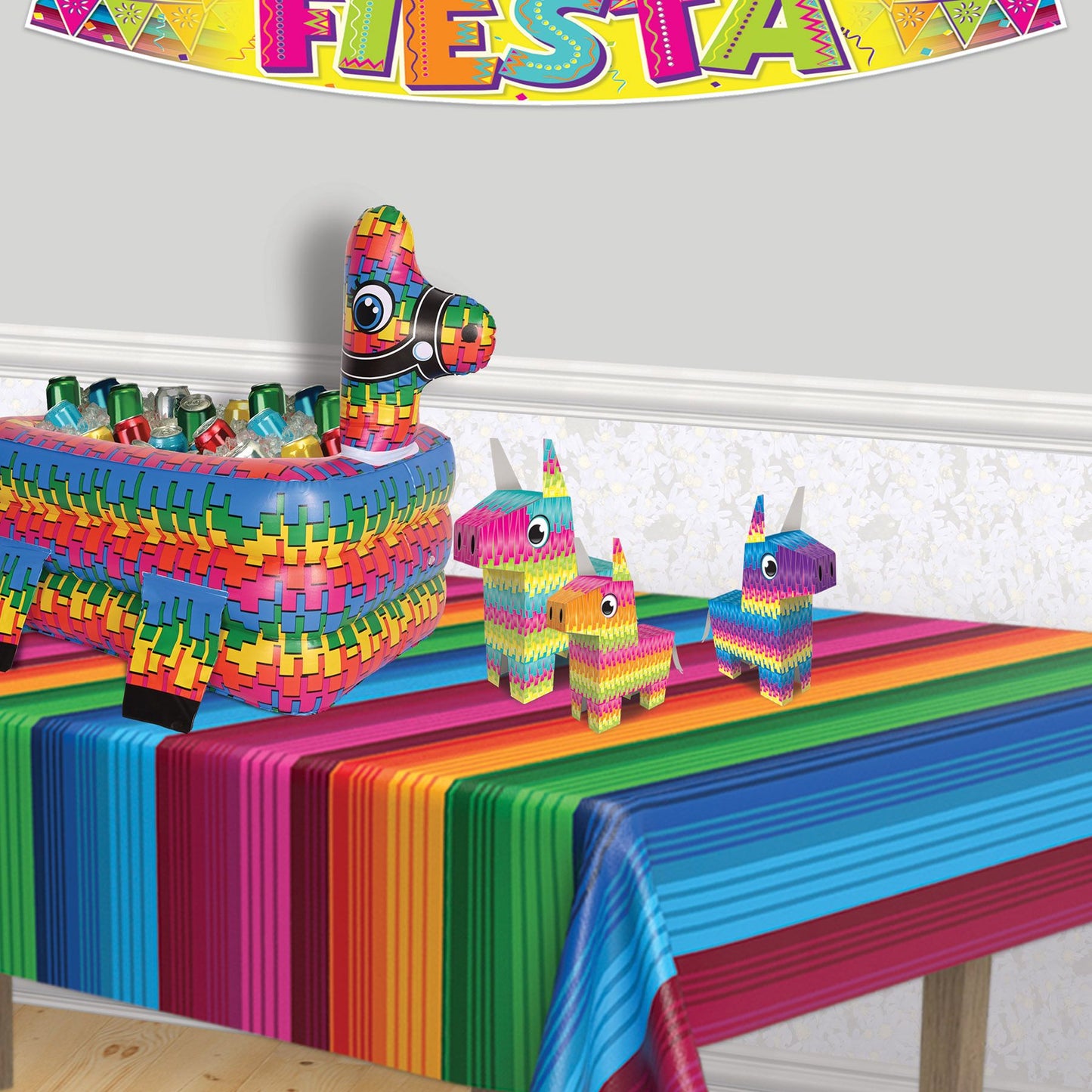 Piñata 3D Centerpieces Mexico (x3u)