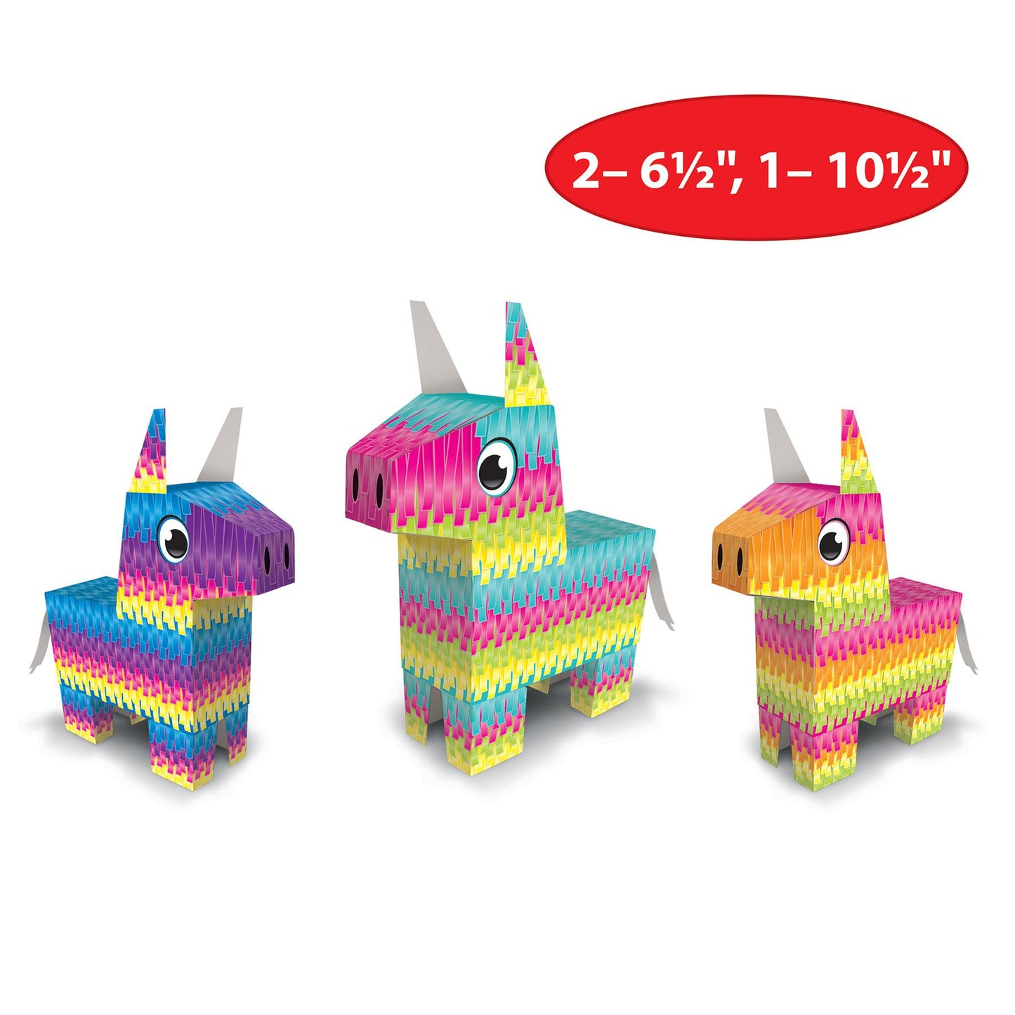 Piñata 3D Centerpieces Mexico (x3u)