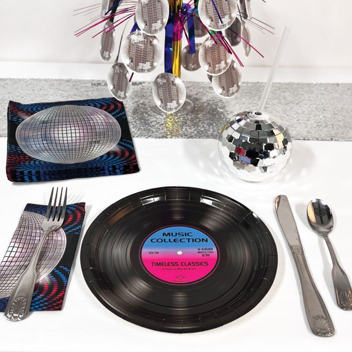 Disco Ball Napkins (x16u)