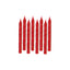 Candles Large Glitter Spiral Red (x24u)