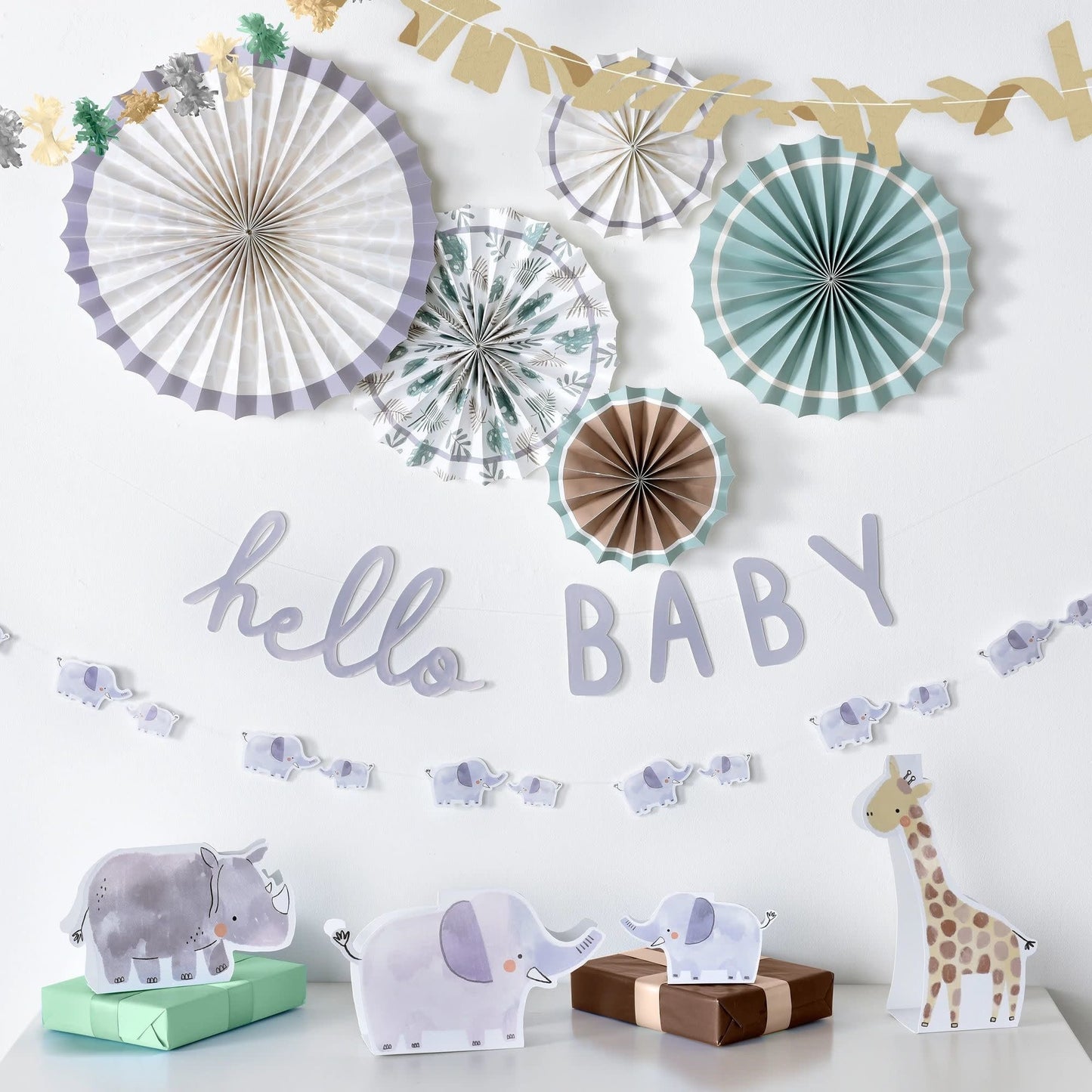 Soft Jungle Room Decorating Kit (x10u)