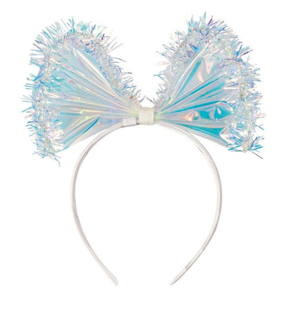 Led Dainty Bow Iridescent Headband (x1u)
