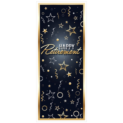 Happy Retirement Door Cover (x1u)