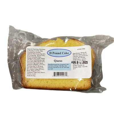 D’ Pound Cake Queso 4.5oz