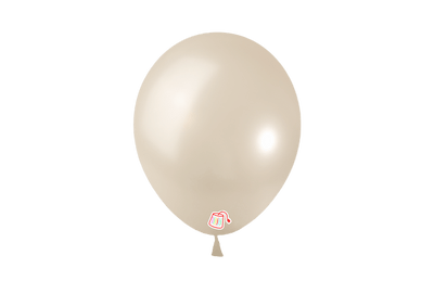 Latex Balloon 12" Pearl Sand White (x12u)