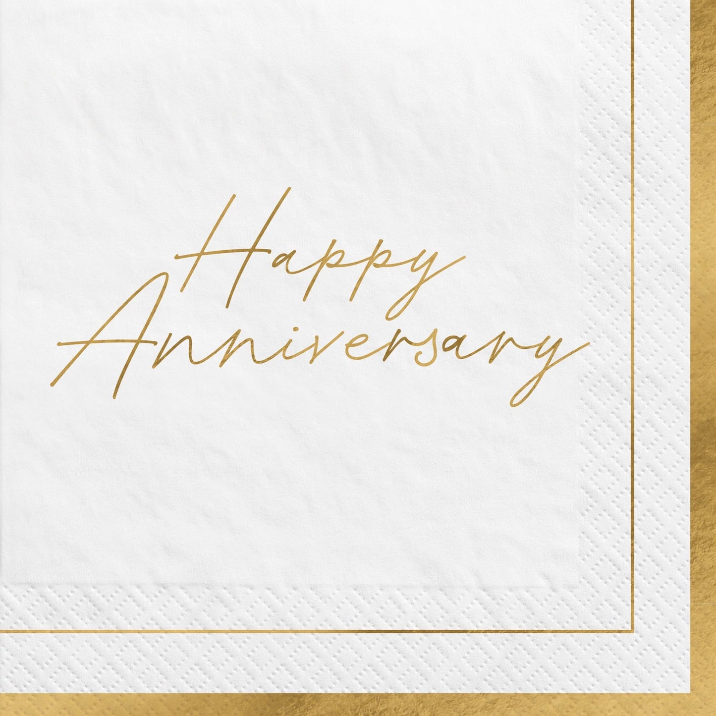 Happy Anniversary Lunch Napkins (x16u)