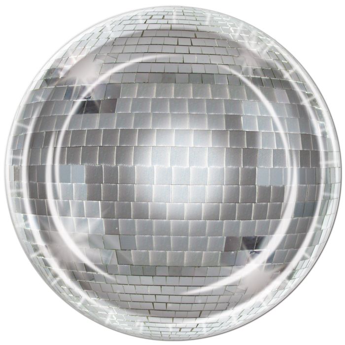 Disco Ball Platos 9" (x8u)