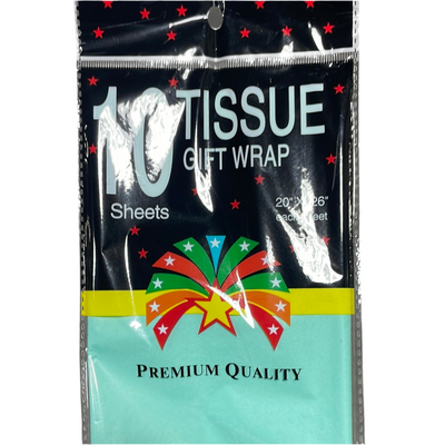 Tissue Paper Aqua