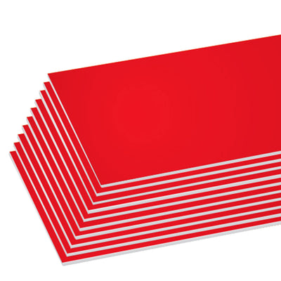 TABLERO DE ESPUMA ROJO