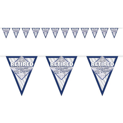Retired Now The Fun Begins! Pennant Bnr