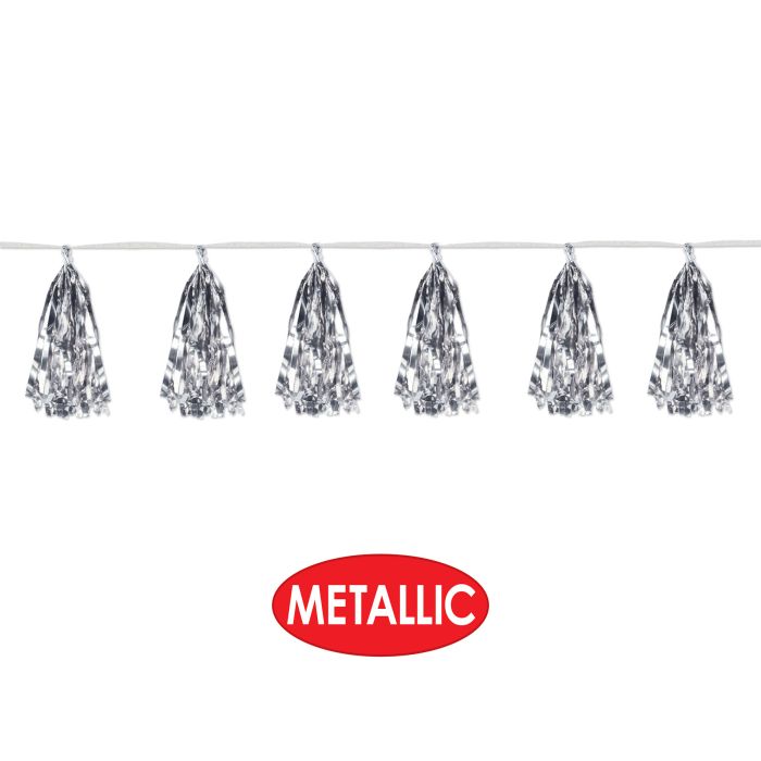 Metallic Tassel Garland