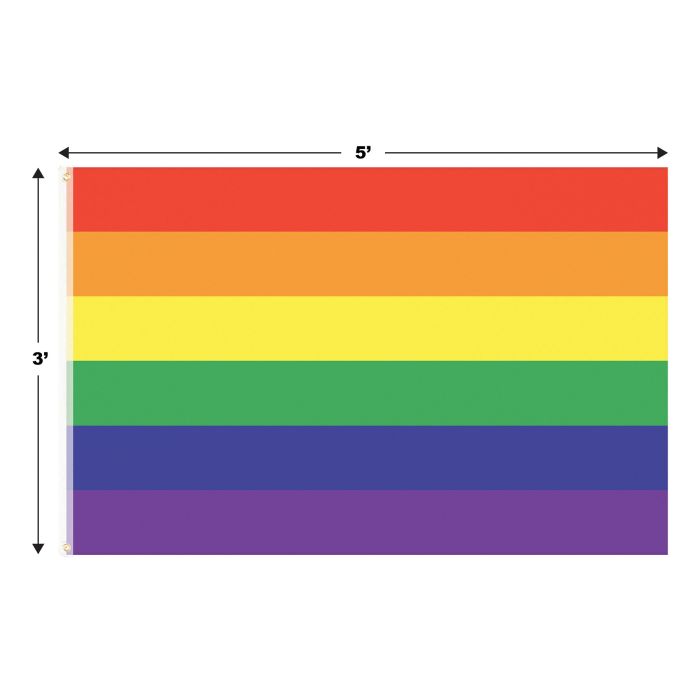 Bandera Arcoiris (3x5')