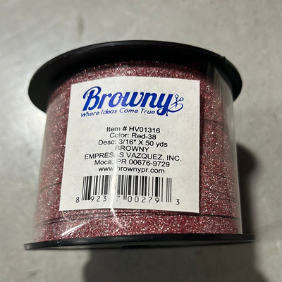 Cinta Roja Brillo 50yds
