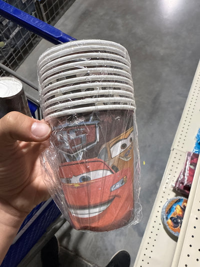 Cars Vasos (x10u)