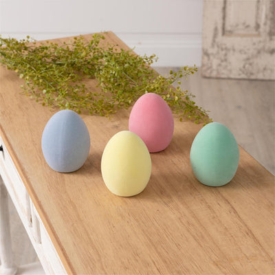 Huevos de Pascua Terciopelo (x14u)