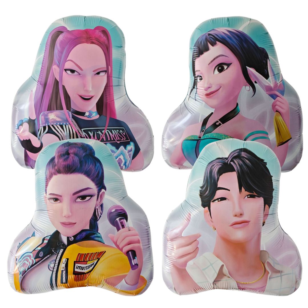 Globos Foil Kpop Demon Hunters Personajes (x1u)