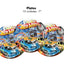 Platos Hot Wheels 7" (x10u)