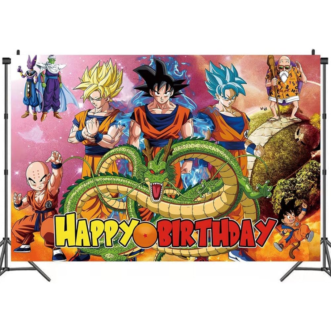 Backdrop Dragon Ball Z 5x3ft  (x1u)
