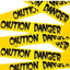 Cinta Precaución 30ft "Caution Danger"