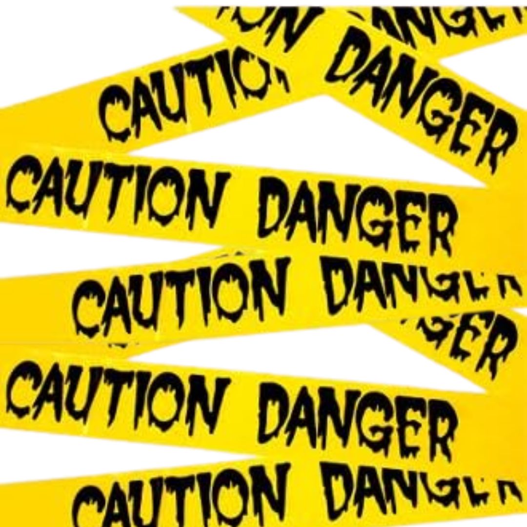 Cinta Precaución 30ft "Caution Danger"