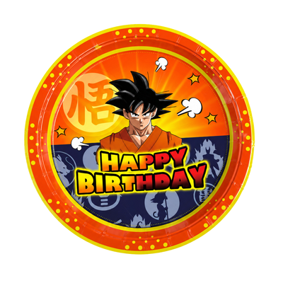 Dragon Ball Z Platos 7” (x10)