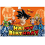 Backdrop Dragon Ball Z  "Happy Birthday" 5x3ft (x1u)