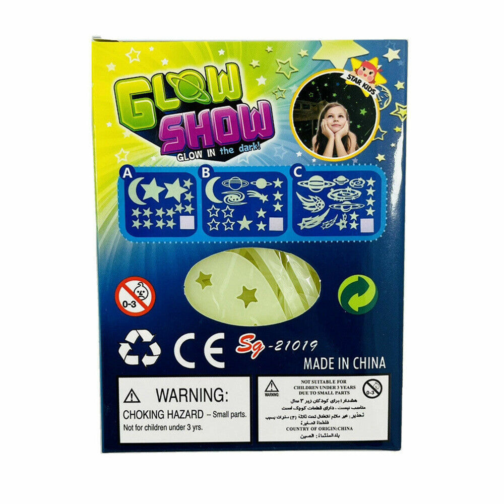 Stars and Planest Glow in the Dark