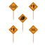 Construction Sign Picks (x50u)