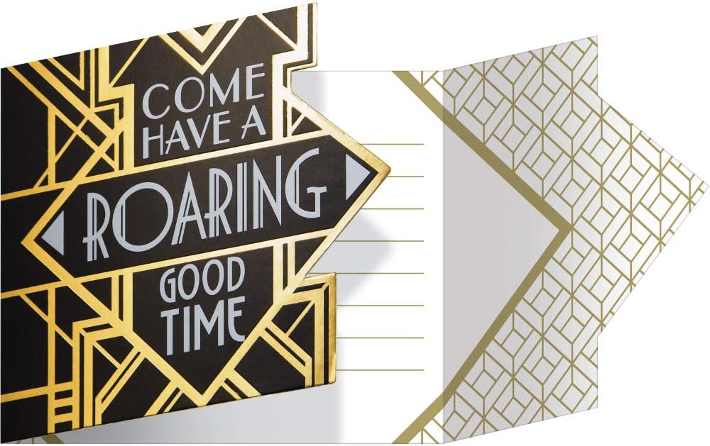 Roaring 20's Invitations (x8u)