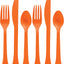 Reusable Cutlery Assortment Orange Peel (x80u)