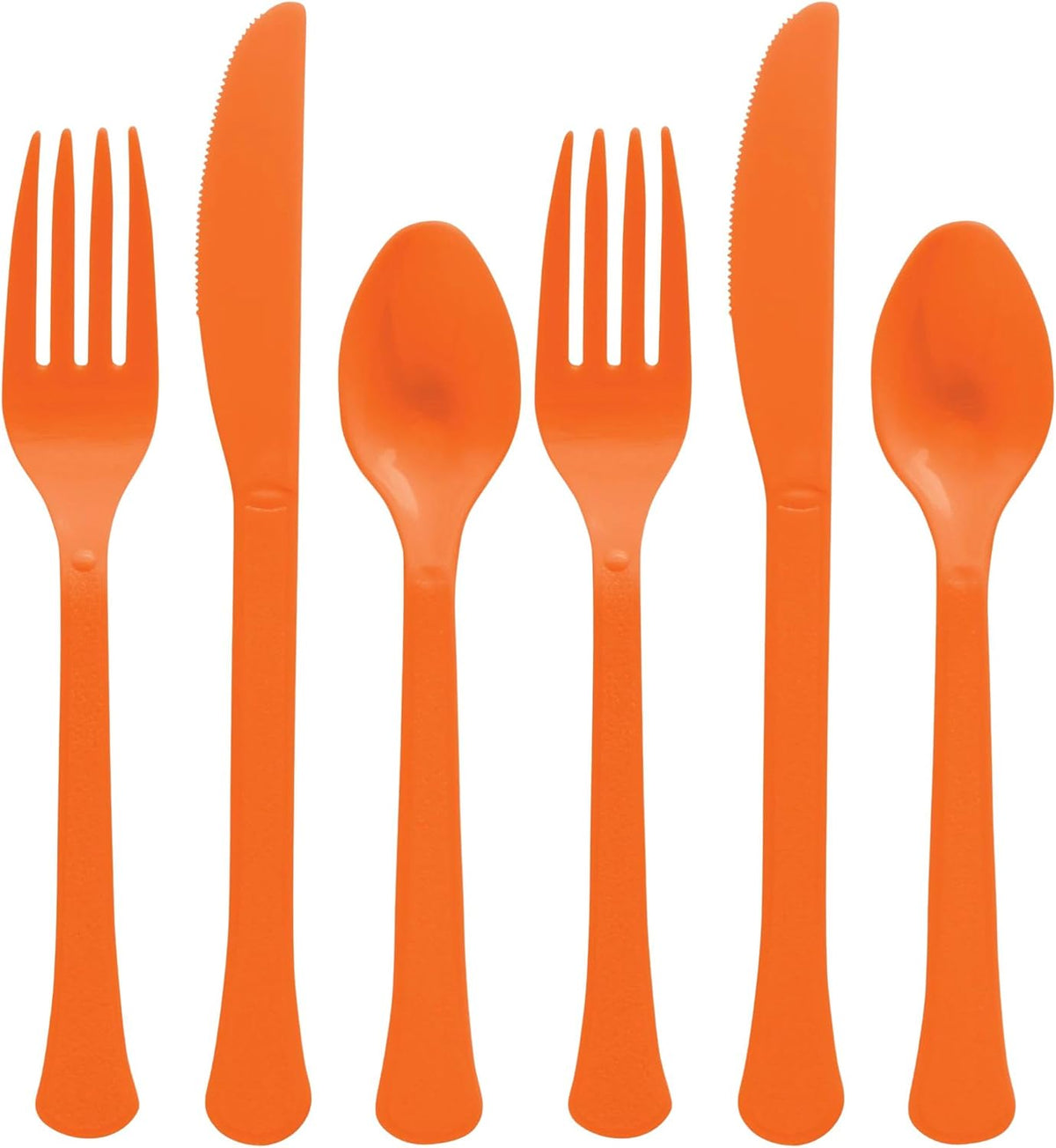 Reusable Cutlery Assortment Orange Peel (x80u)