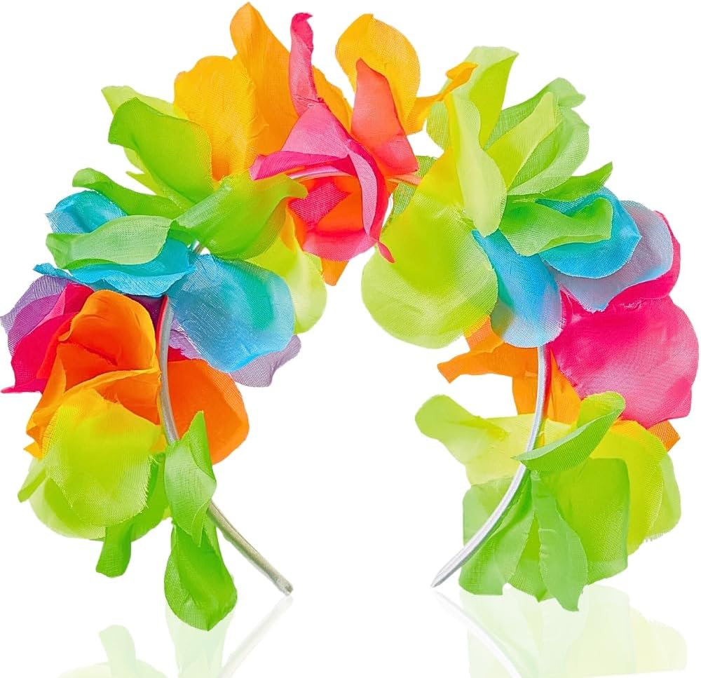 Summer Flower Lei Headband (x1u)