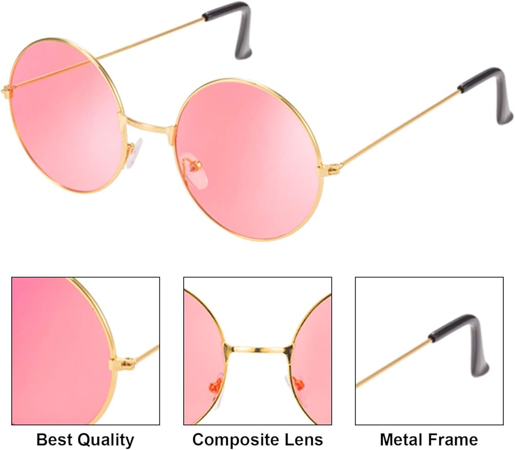 Gafas Hippies Colores (x1u)