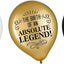 Globos 12" Aged to Perfection (x15u)