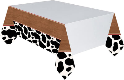 Yeehaw Plastic Table Cover 54x102in (x1u)
