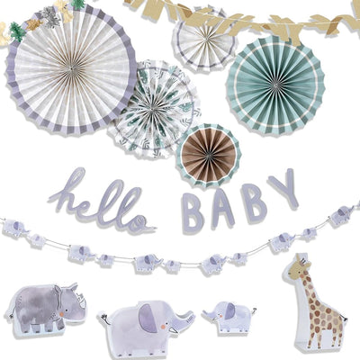 Soft Jungle Room Decorating Kit (x10u)