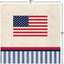 Americana Stripe Beverage Napkins (x16u)