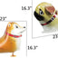Globo Foil con forma de Perro
