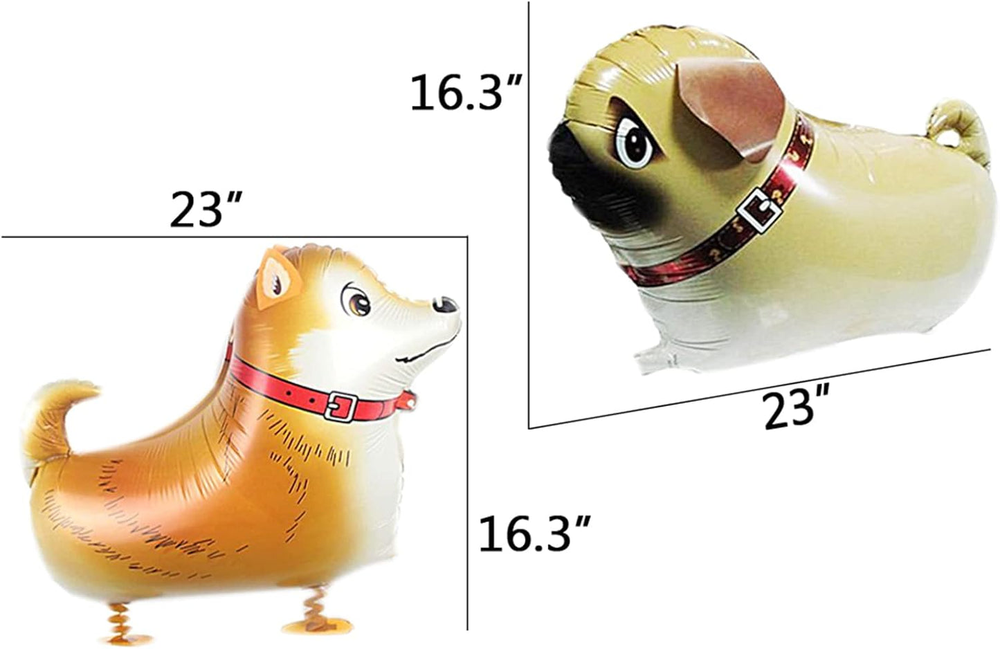 Globo Foil con forma de Perro