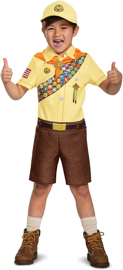 Pixar Up Russell Kids Boy Costume