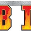Monster Truck Rally Banner "Happy Birthday"