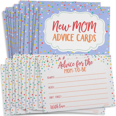 Baby Shower Mom Advice Cards (x24u)